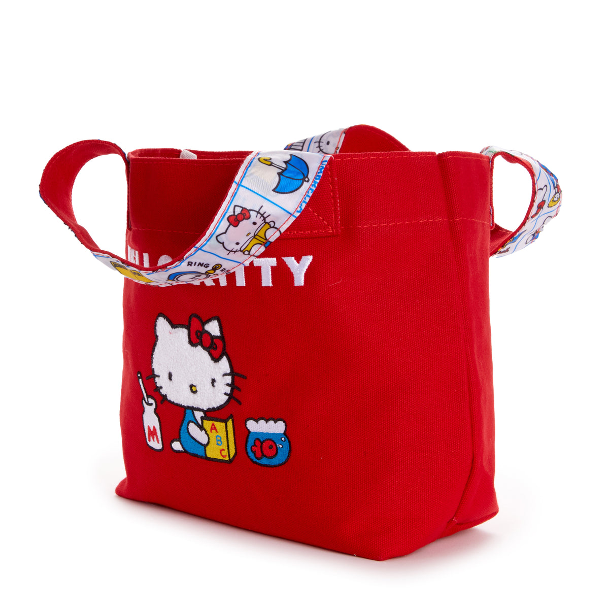 Hello Kitty Mini Tote Bag (Red Classic Series) Bags NAKAJIMA CORPORATION