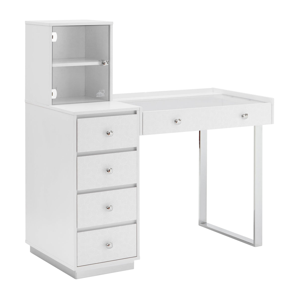 Hello Kitty x Impressions Vanity SlayStation Duet Vanity Desk Home Goods Impressions Vanity Co.