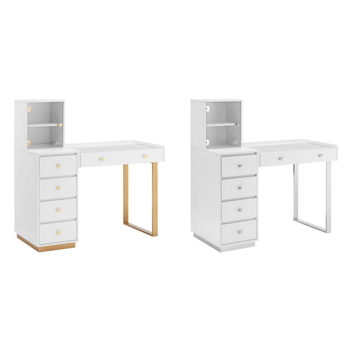 Hello Kitty x Impressions Vanity SlayStation Duet Vanity Desk Home Goods Impressions Vanity Co.