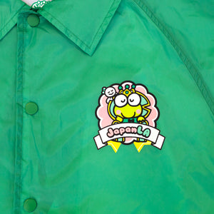 Keroppi x JapanLA 35th Anniversary Coach Jacket Apparel JapanLA