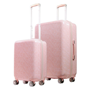 Hello Kitty x FUL Pose 2-Pc Hardshell Luggage (Pink) Suitcases Ful Luggage