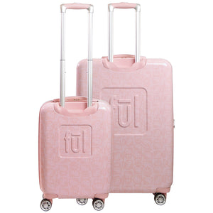 Hello Kitty x FUL Pose 2-Pc Hardshell Luggage (Pink) Suitcases Ful Luggage
