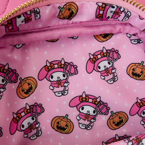 My Melody x Loungefly Pumpkin Crossbuddies Bag Bags Loungefly