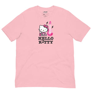 Hello Kitty Rock On Tee Apparel Printful Pink S