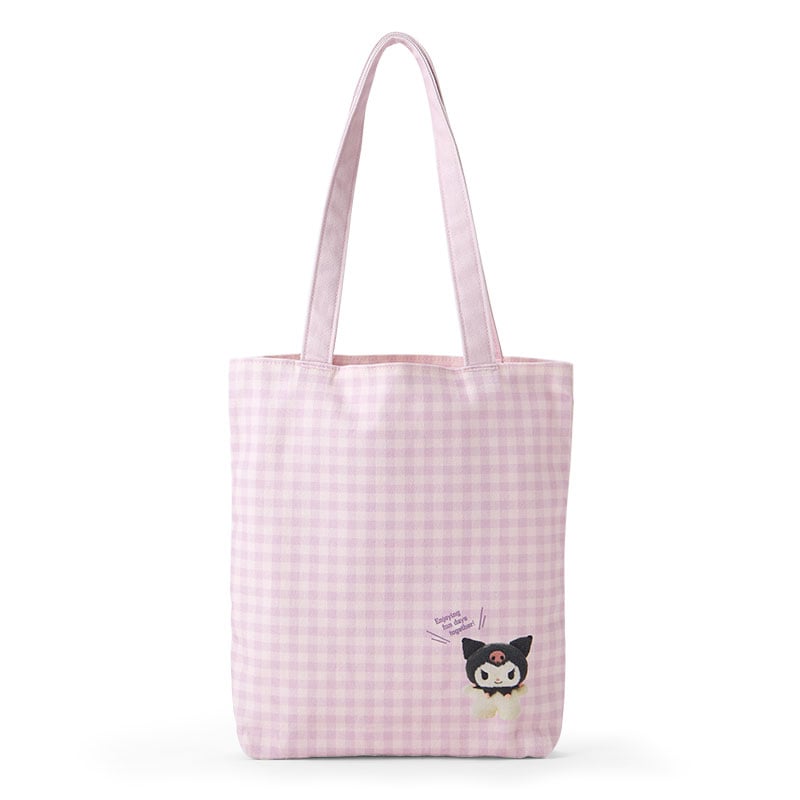 Kuromi Tote Bag (Pitatto Friends Series) Bags Japan Original