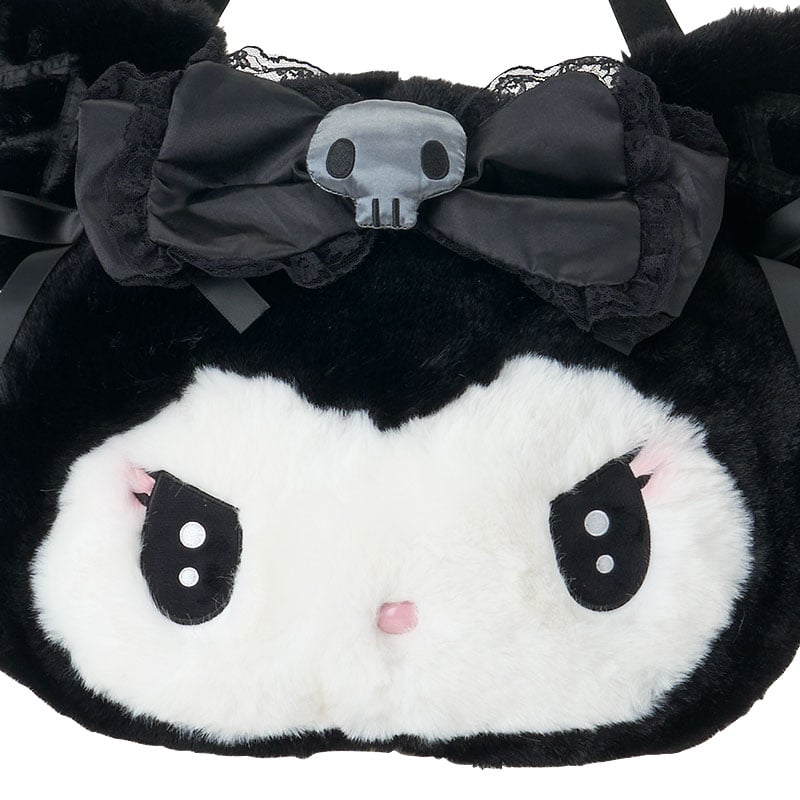 Kuromi Plush Tote Bag (Midnight Melokuro Series) Bags Japan Original