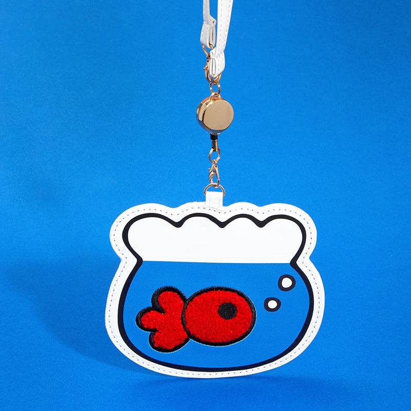 Hello Kitty Goldfish Card Case (Red Classic Series) Accessory NAKAJIMA CORPORATION