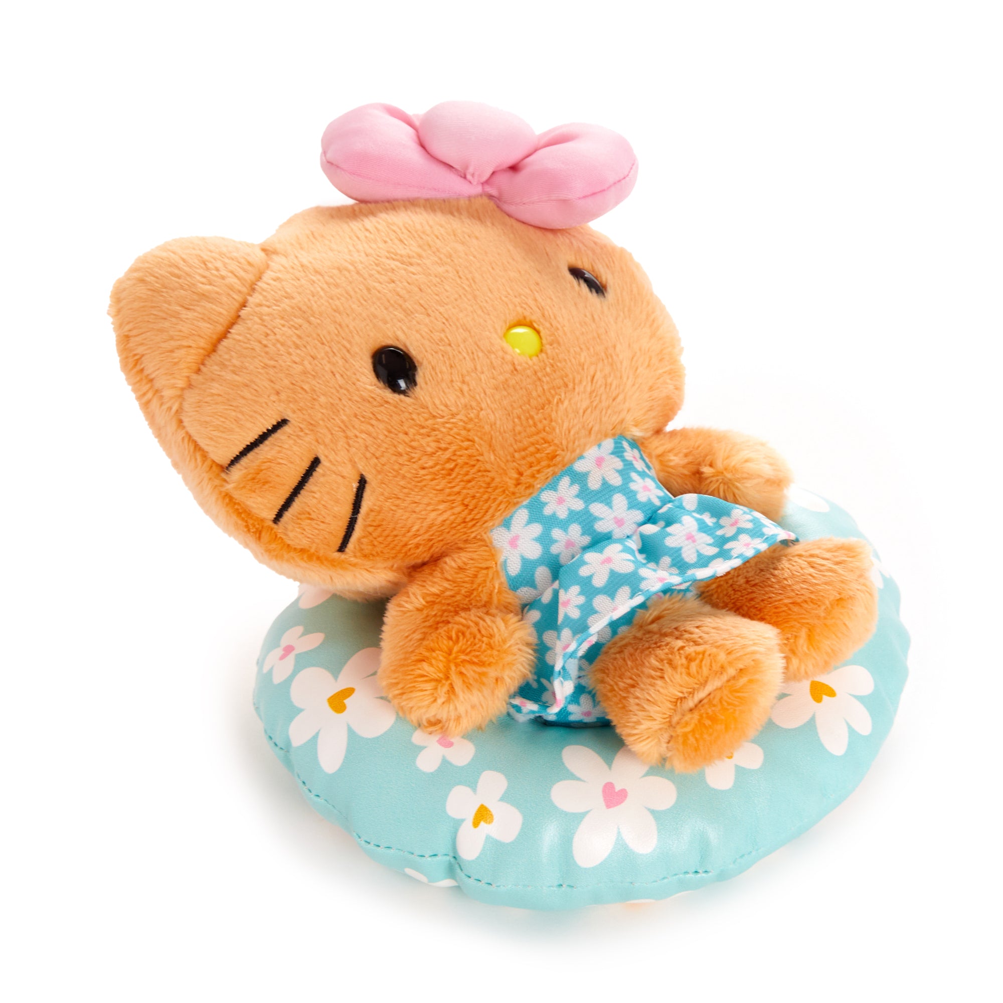 Hello Kitty Tanned Bean Doll Plush (Summer Pool Series) Plush NAKAJIMA CORPORATION