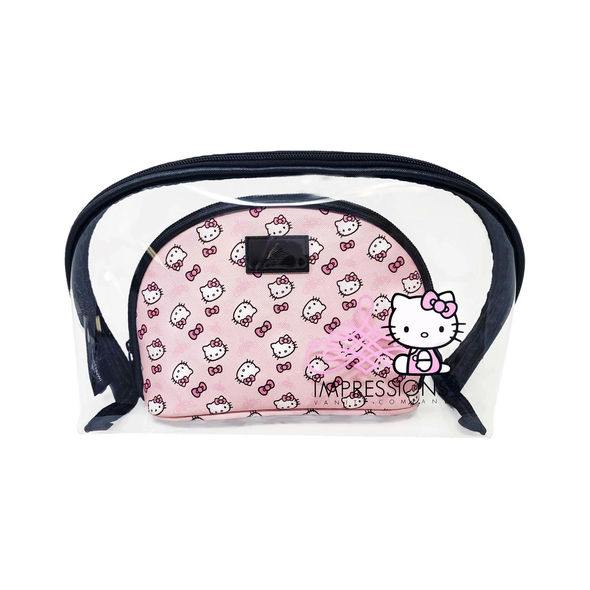 Hello Kitty x Impressions Vanity Clutch Set (Pink) Beauty Impressions Vanity   