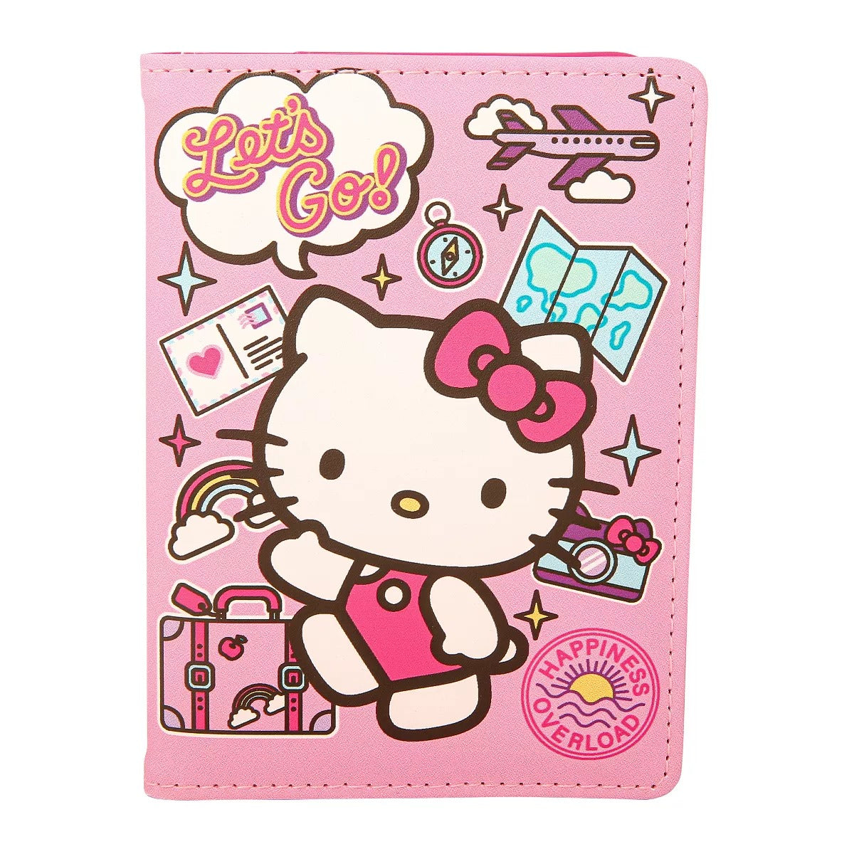Hello Kitty Passport Holder (Let's Go!) Travel JACMEL JEWELRY INC   