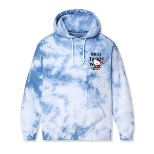 Anti Social Social Club x Hello Kitty Spring Sakura Hoodie (Blue Tie-Dye) Apparel Anti Social Social Club