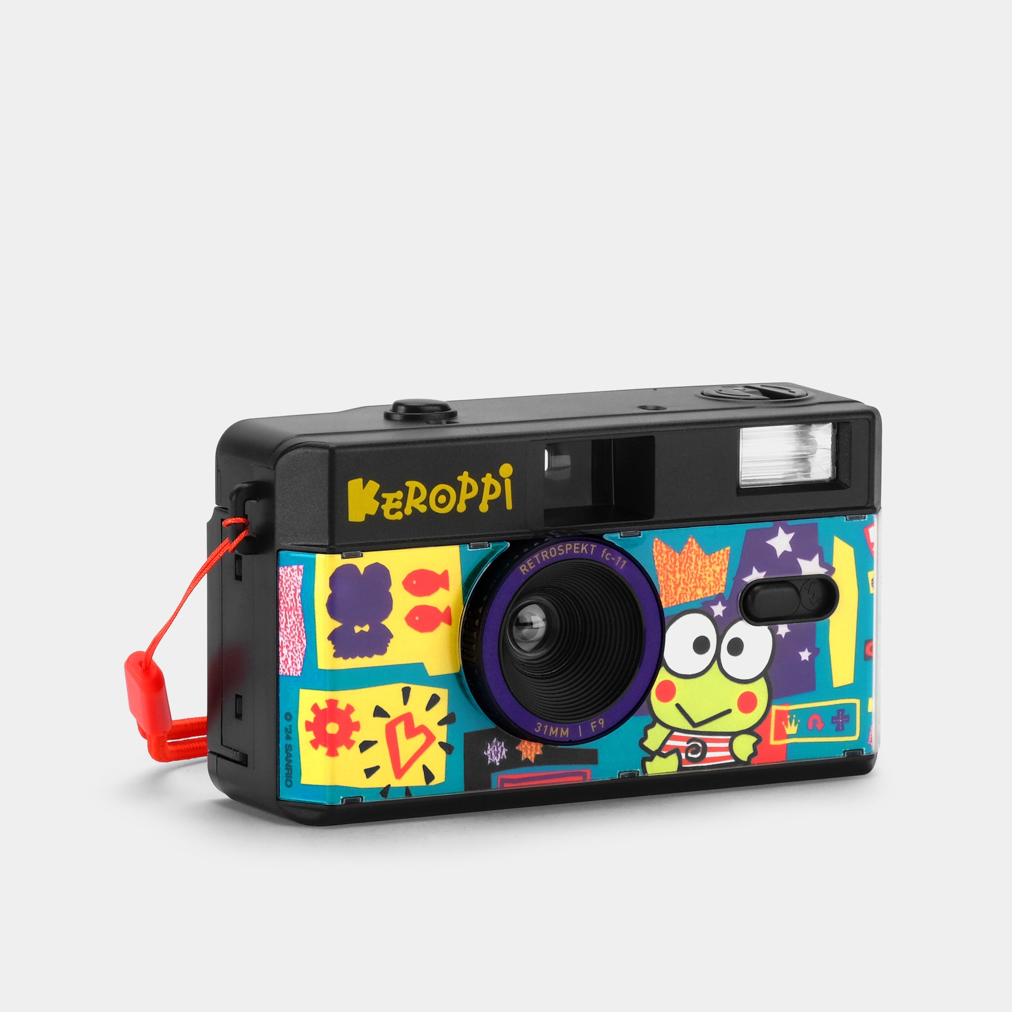 Keroppi Let's Get Hoppin' 35mm Camera Electronic RETROSPEKT   