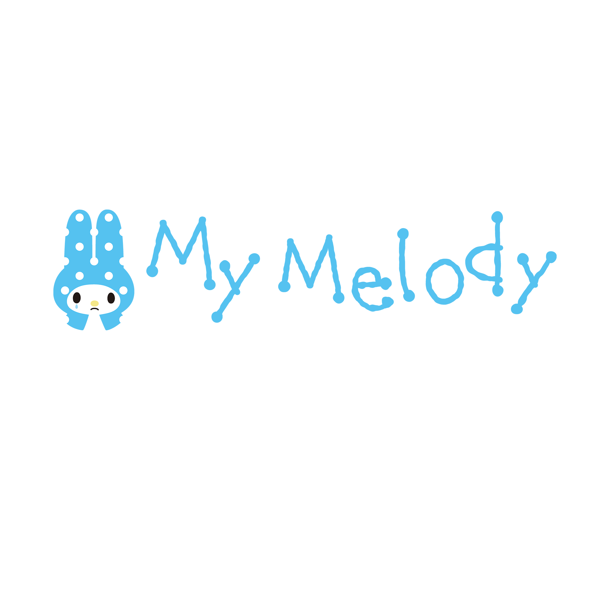 My Melody Teardrop Logo Classic Crewneck Apparel Printful Dark Chocolate S