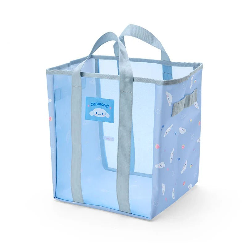 Cinnamoroll Mesh Storage Tote (Medium) Home Goods Japan Original   