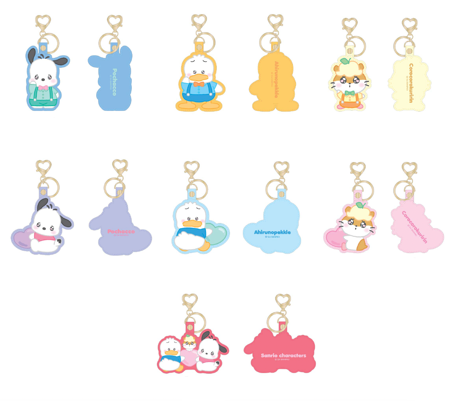 Sanrio Characters Keychain Blind Bag (Huggable Buddy Series) Accessory Global Original