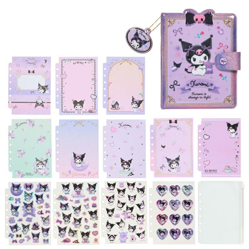 Kuromi Mini Sticker Collect Book Stationery Japan Original