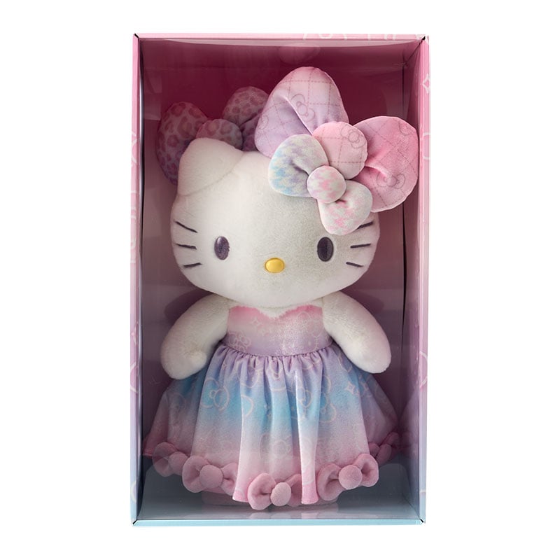 Hello Kitty 18" Boxed Plush 50th Anniv. (Fashionable Ribbons Series) Plush Japan Original