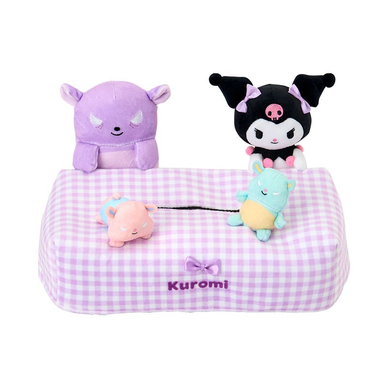 Kuromi Besties Soft Tissue Box Cover Home Japan Original