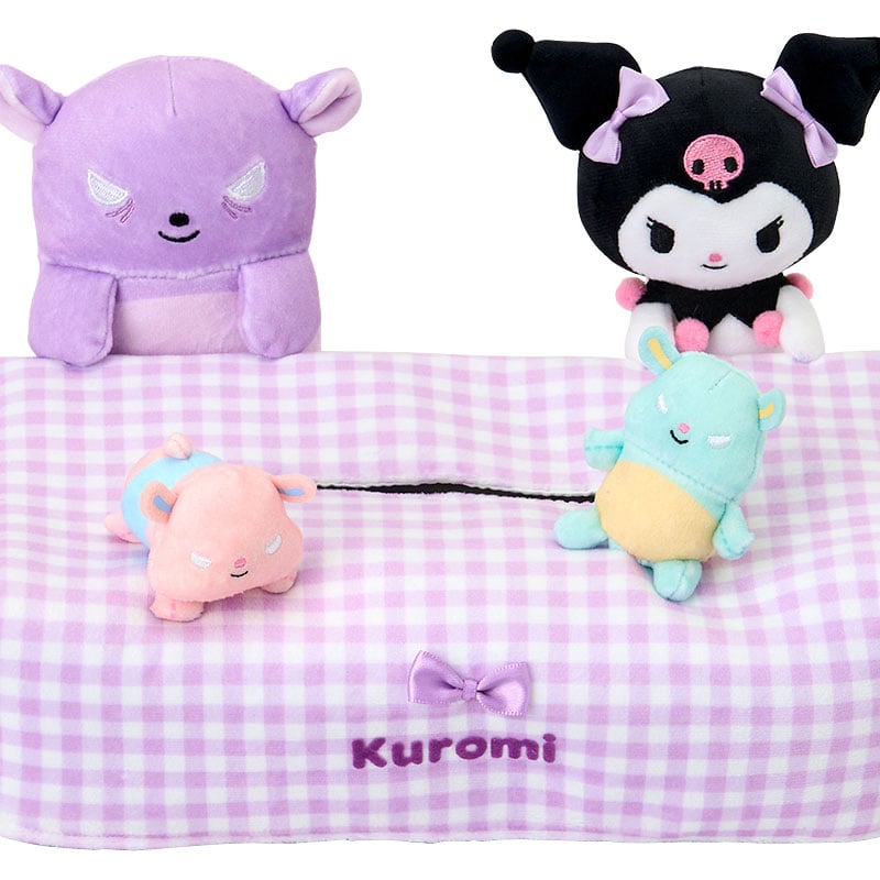 Kuromi Besties Soft Tissue Box Cover Home Japan Original