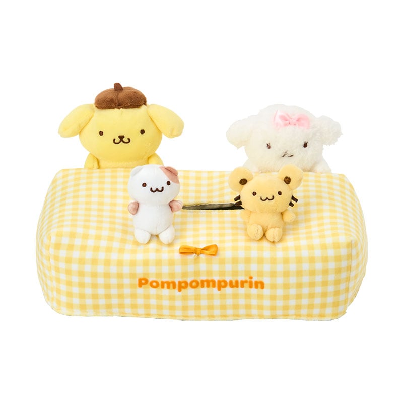 Pompompurin Besties Soft Tissue Box Cover Home Japan Original