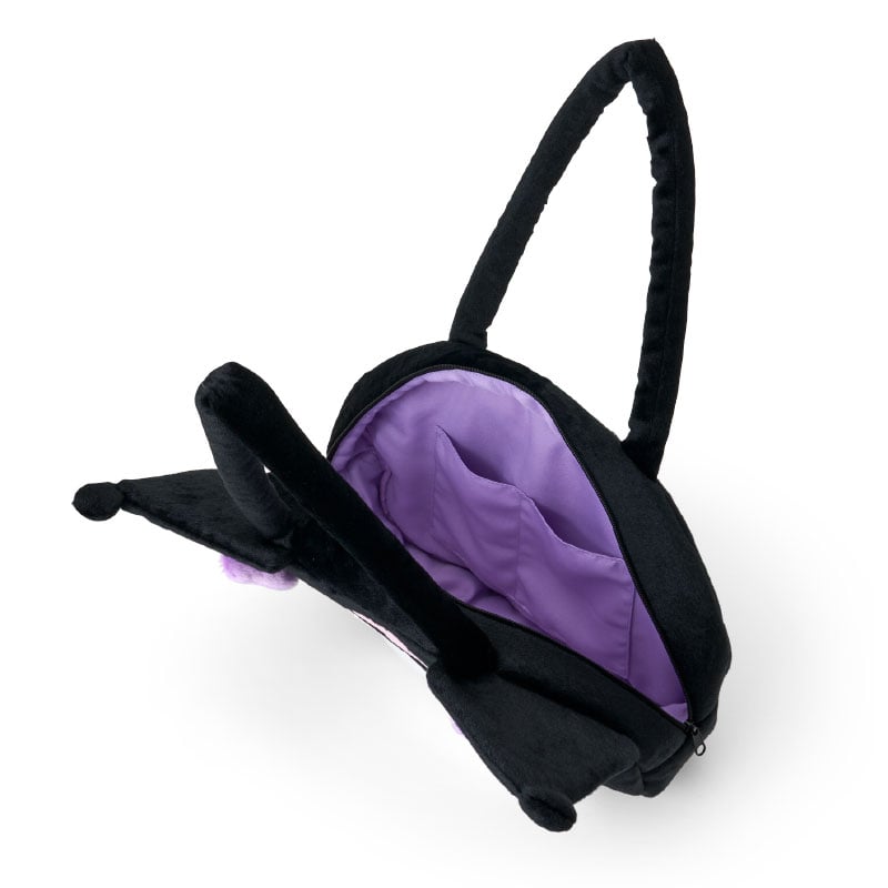 Kuromi Plush Face Tote Bag Bags Japan Original
