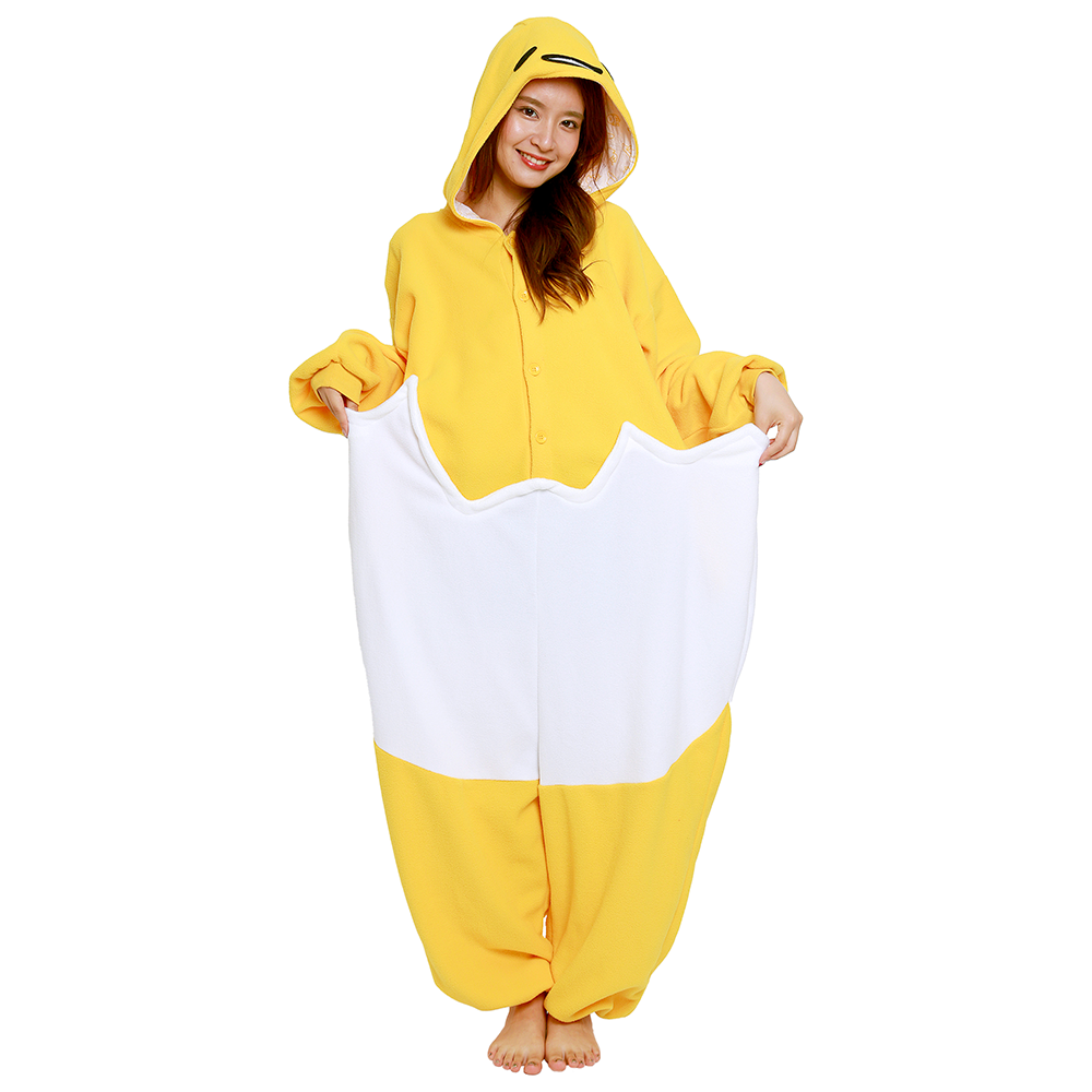 Gudetama Kigurumi Onesie Apparel CLEVER IDIOTS   