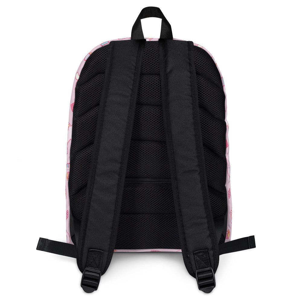 Hello Kitty and Friends Eats & Treats All-over Print Backpack Backpacks Printful Default Title  