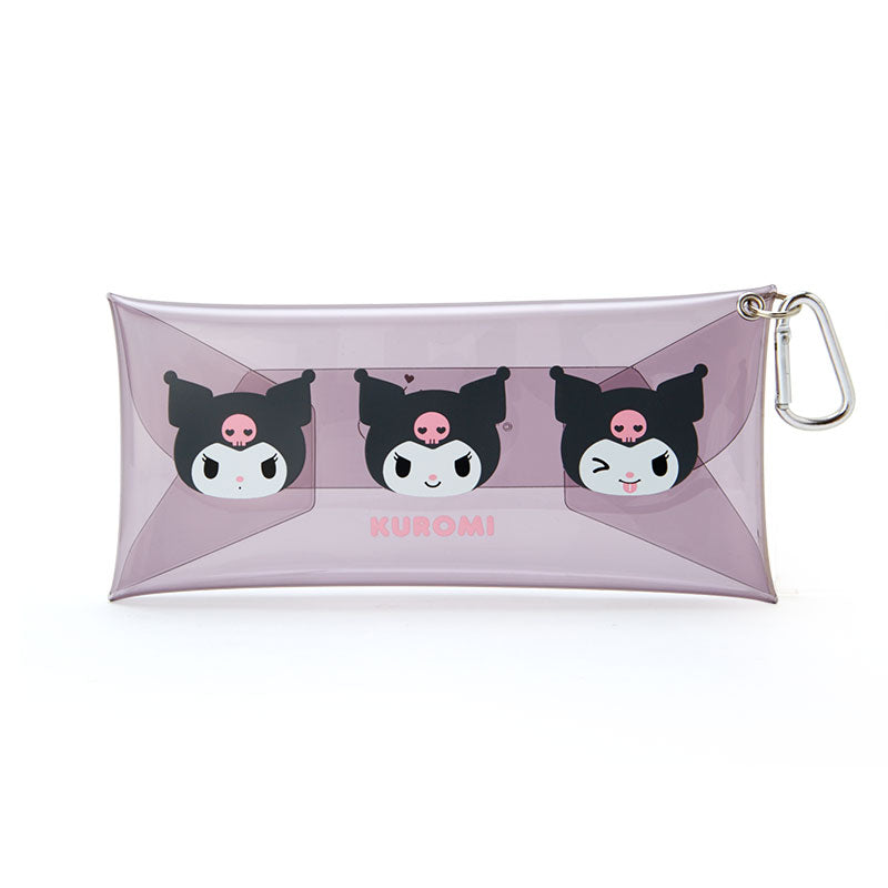 Kuromi Clear Mini Pouch Bags Japan Original   
